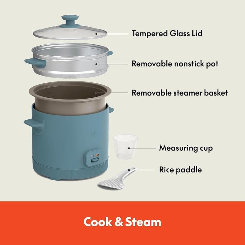 16 Cup Electric Rice Cooker & Steamer Nonstick Automatic Keep Warm Function New