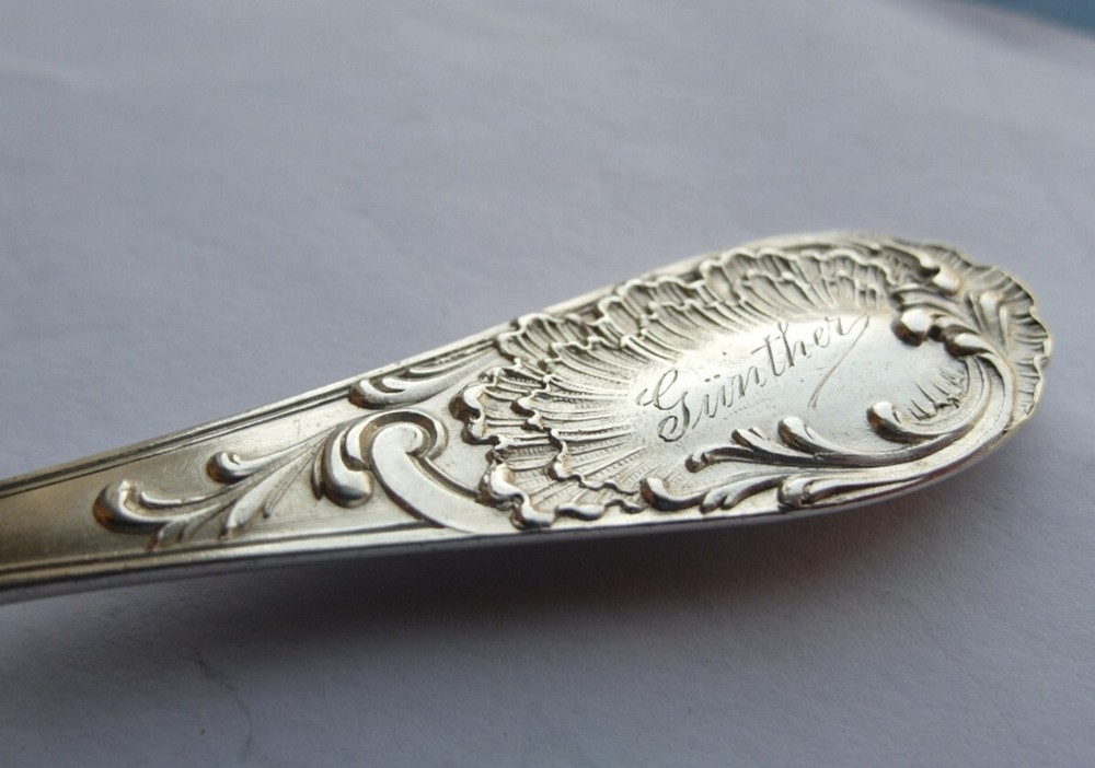 Beautiful Spoon, 800 Silver, Around 1900 E517