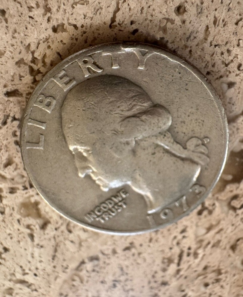 1973 D Washington Quarter Errors Filled D