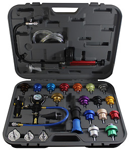 Mastercool 43301 43301-A Master Radiator Pressure System Kit And Vacuum System