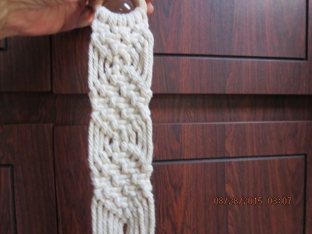 4 HANDMADE PLANT HANGERS--#T2-1