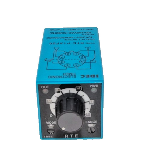 *NEW IN BOX* IDEC RTE-P1AF20 Multi-Range Electronic Timer 100-240VAC