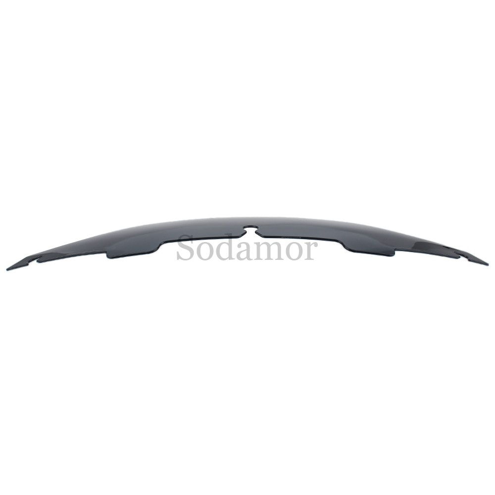 6" Smoke Wave Windshield Windscreen For Harley Touring Electra Glide 1996-2013