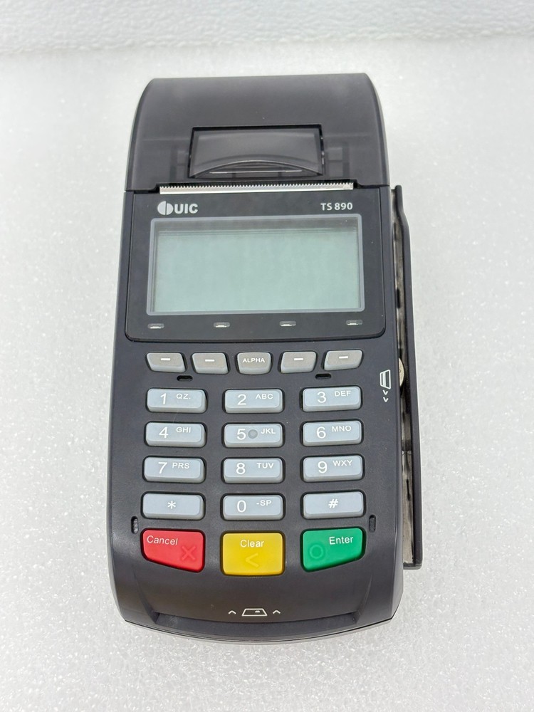 Pre Owned | UIC TS890 Credit Card Payment Terminal POS Reader Only