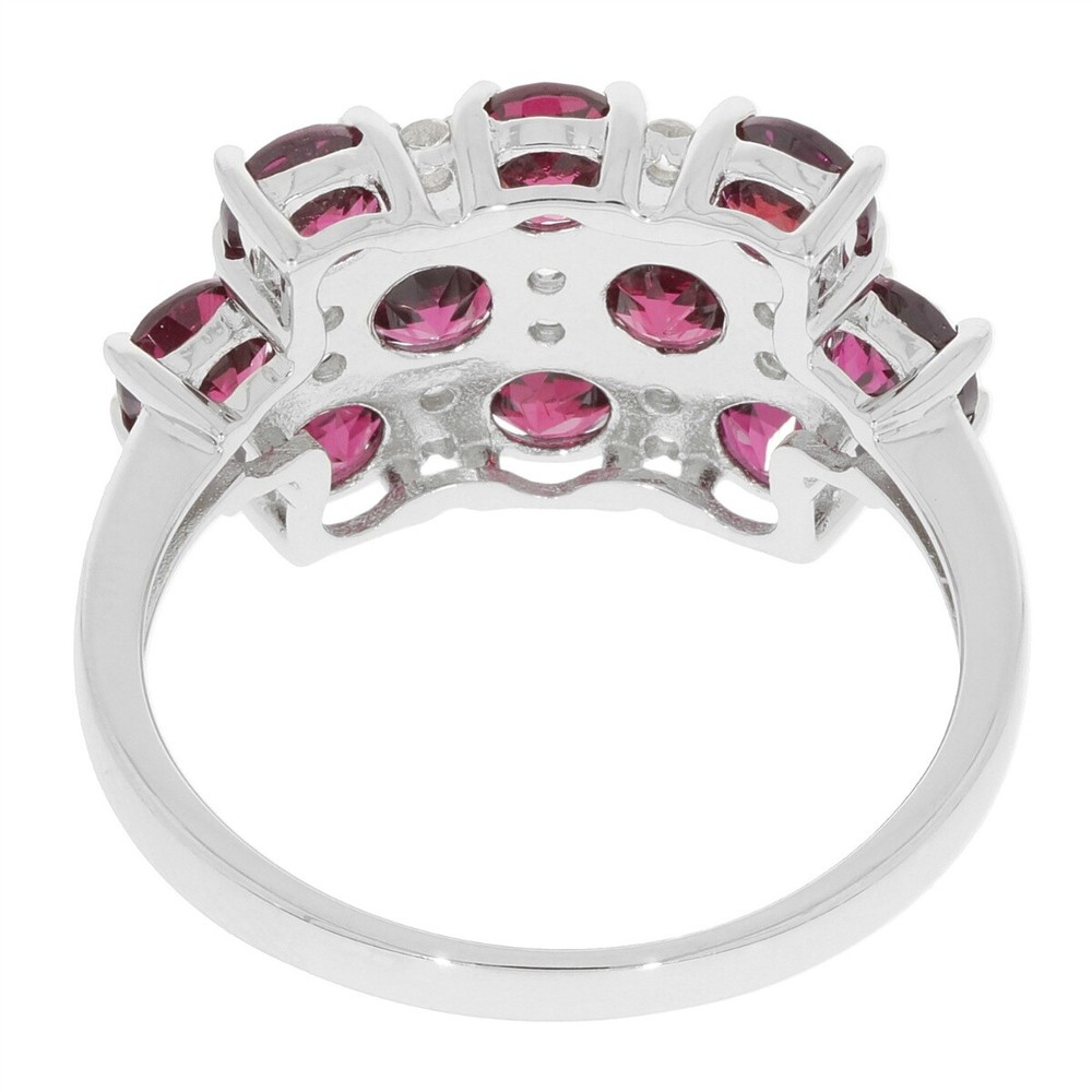 Sterling Silver Semi Mount Ring Setting Round RD 4x4mm