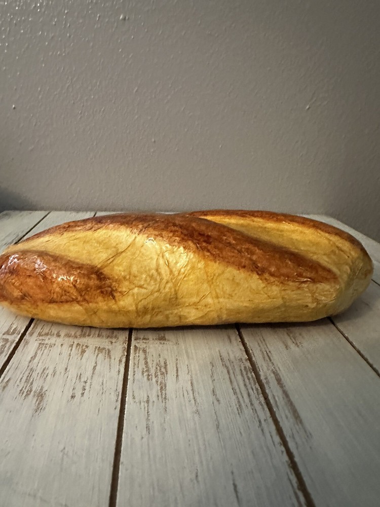 Artificial Bread 8” Fake Bakery Loaf Prop Display Food Staging
