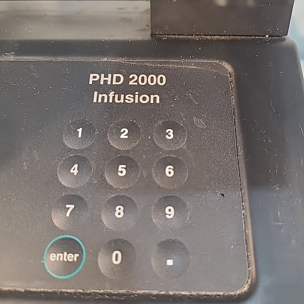 Harvard Apparatus PHD 2000 Infusion Syringe Pump 70-2000 Programmable Tested