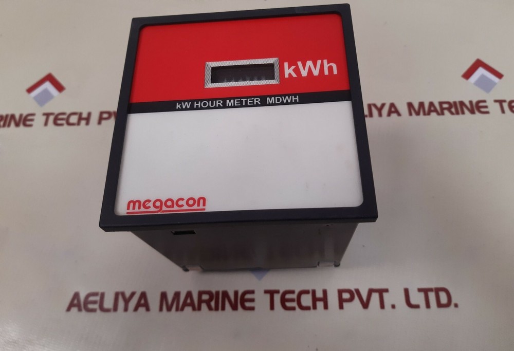 Megacon MDWH Kw Hour Meter 200/240V