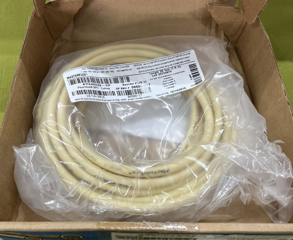 Masterflex Precision Pump Tubing 06508-17 (25 ft)