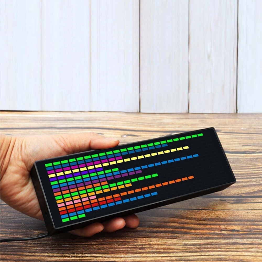 Music Spectrum Indicator VU Meter RGB Audio Level Display Amplifier Board