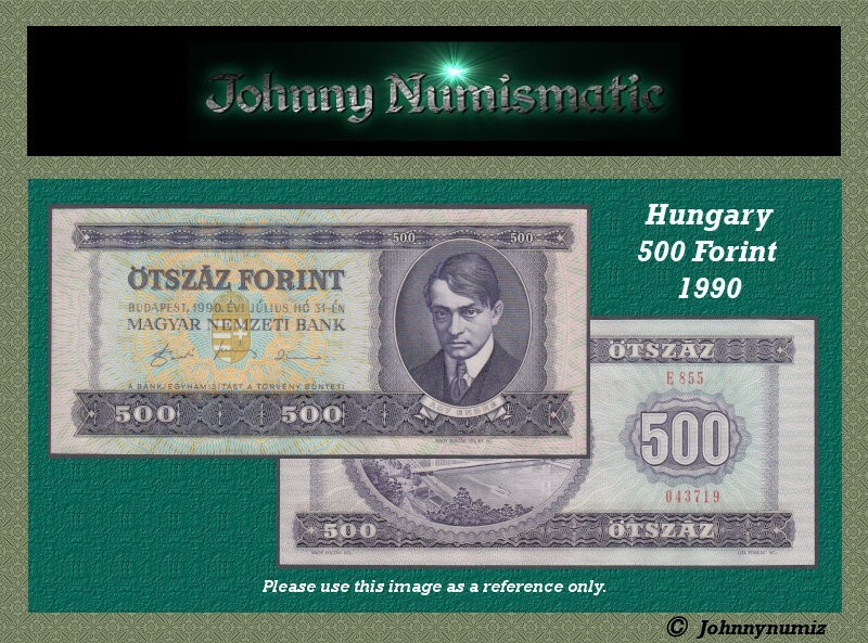 Hungary 500 Forint 1990 UNC