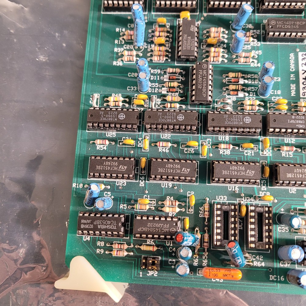 Telecor DTMF-RD Rev 1 Plug In Module Control Computer Board PCB