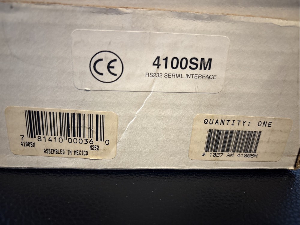 Honeywell 4100SM Serial Interface