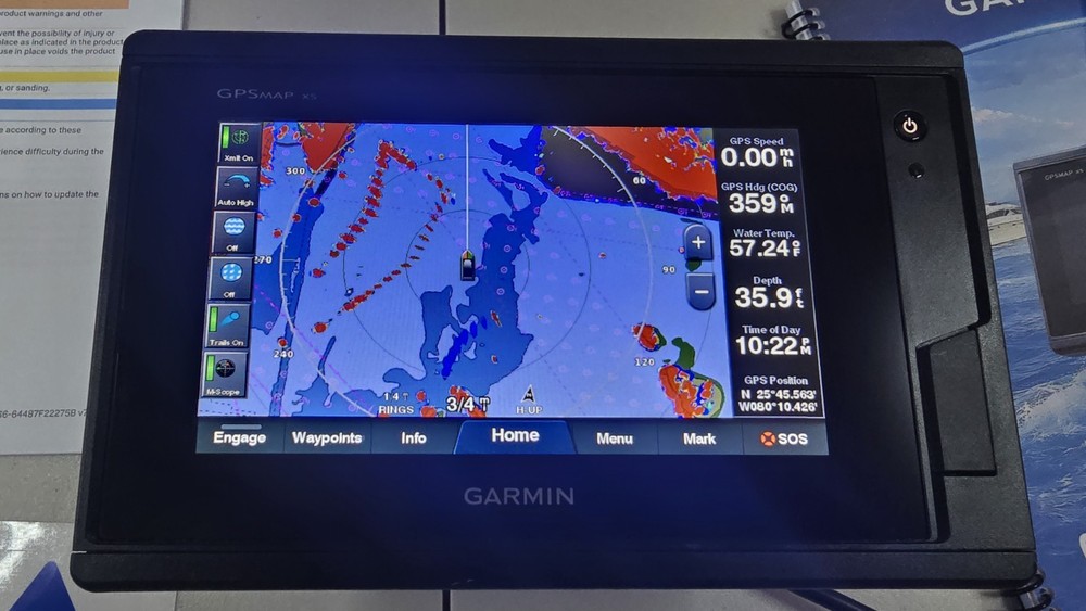 Garmin GPSMAP 742xs Chartplotter Sonar – Fully Tested – Great Condition