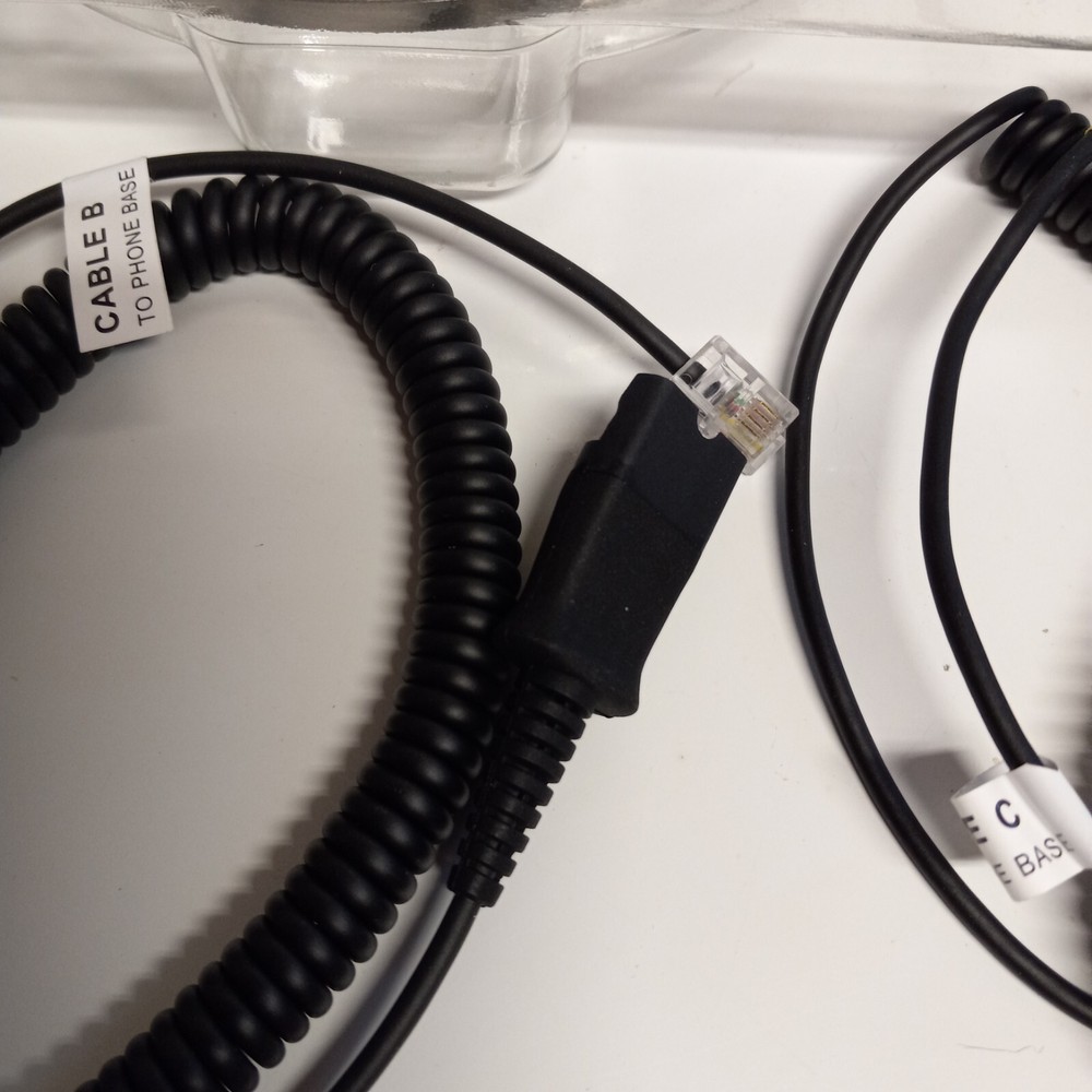 Vtech A100M Wideband Single Ear Headset NOB; Untested