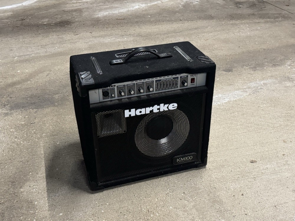 Hartke KM100 100W Combo Amplifier Solid State 4-Channel Keyboard 1 Speaker
