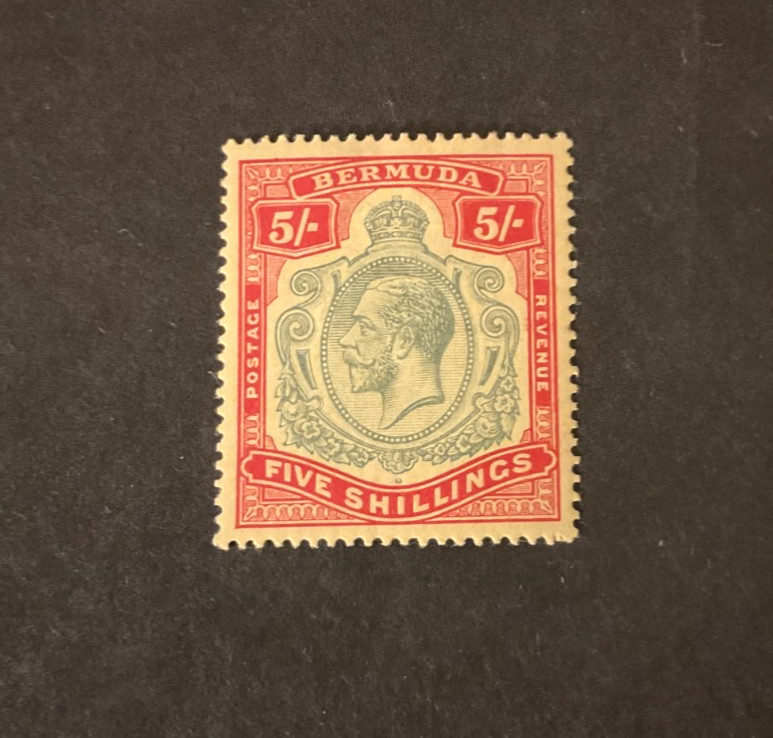Stamps Bermuda #52 hinged