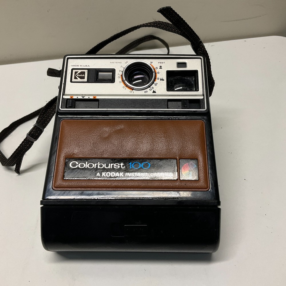 Kodak Colorburst 100 Polaroid Instant Camera Adjustable Focus TESTED