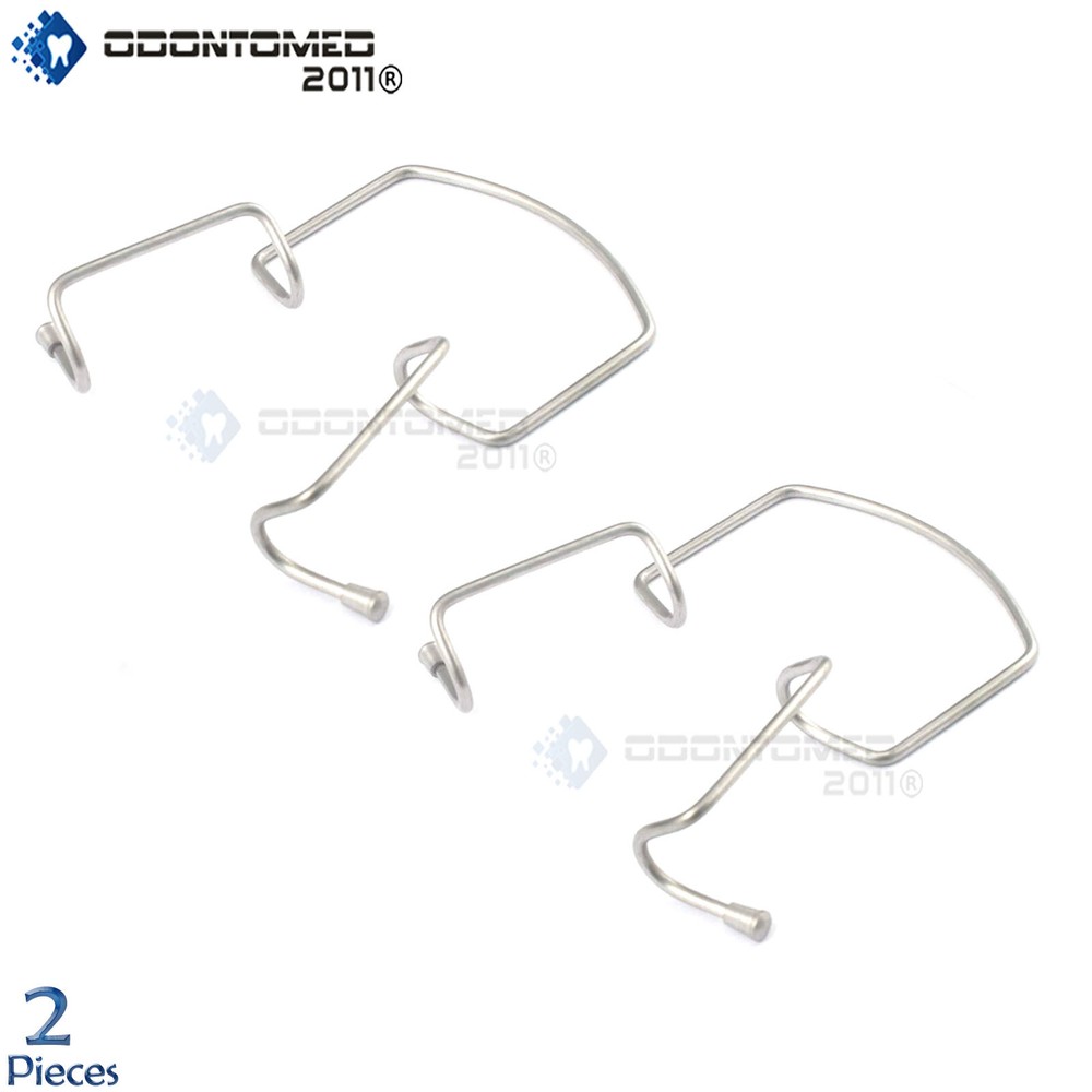 2 Orringer Photographic Lip cheek Medium Retractor Dental