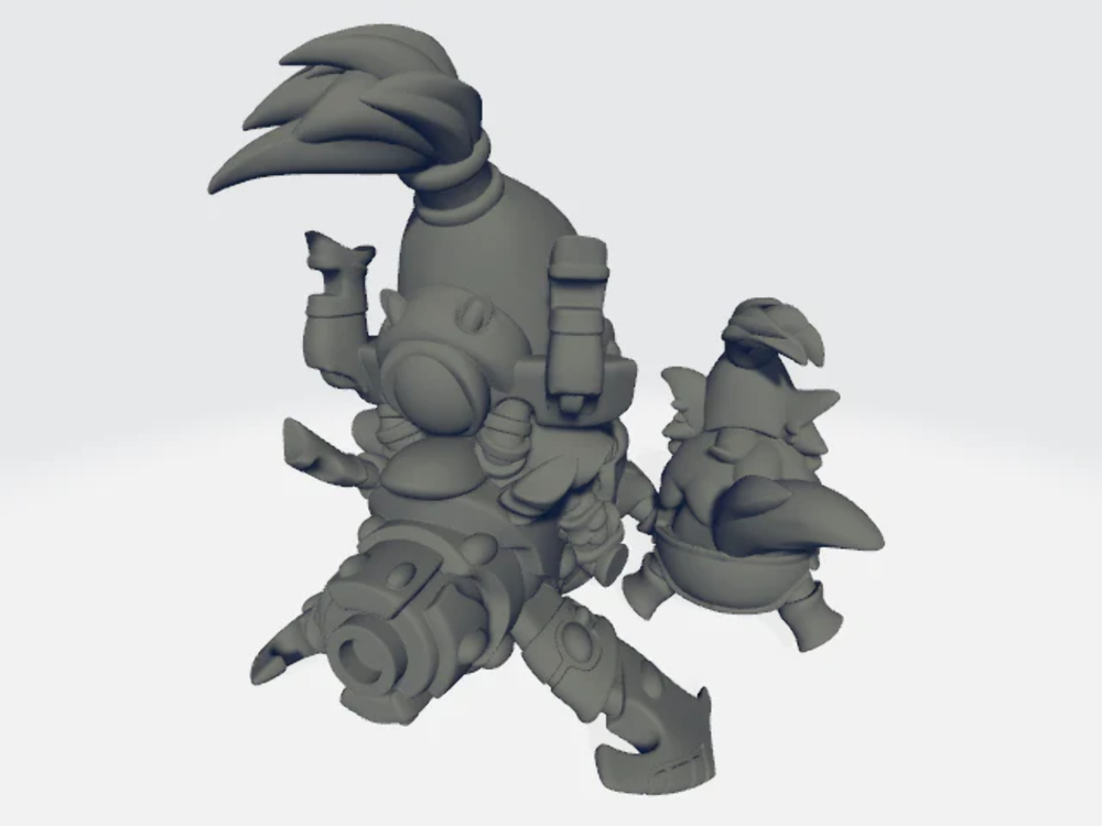 Grimdark Cuteness - Zoomer #1