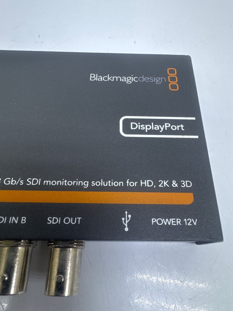 Black Magic Design HD Link Pro 3D SDI to 6 Channel Audio Decoder/2x SDI out Mon