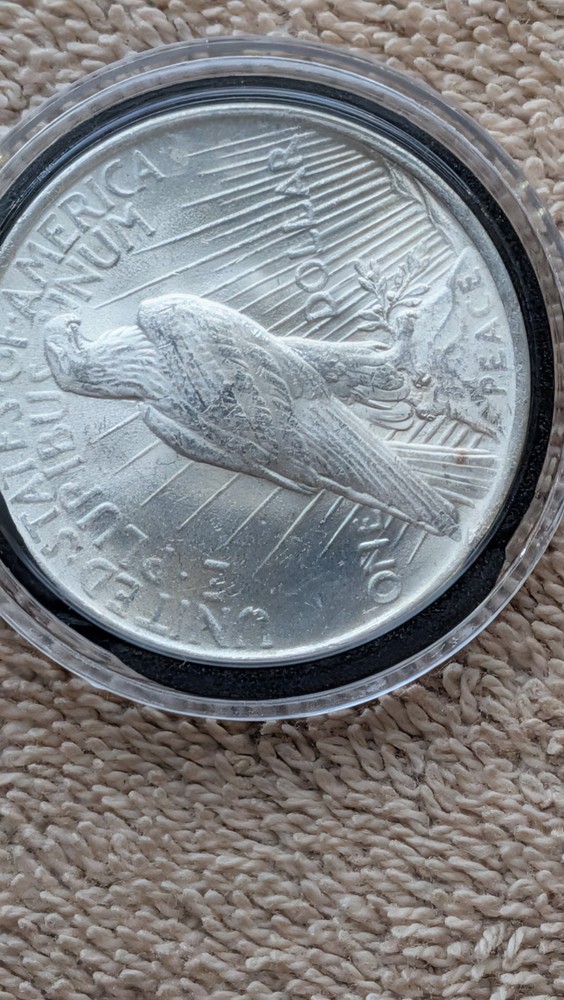 1923 Peace Dollar Silver Coin