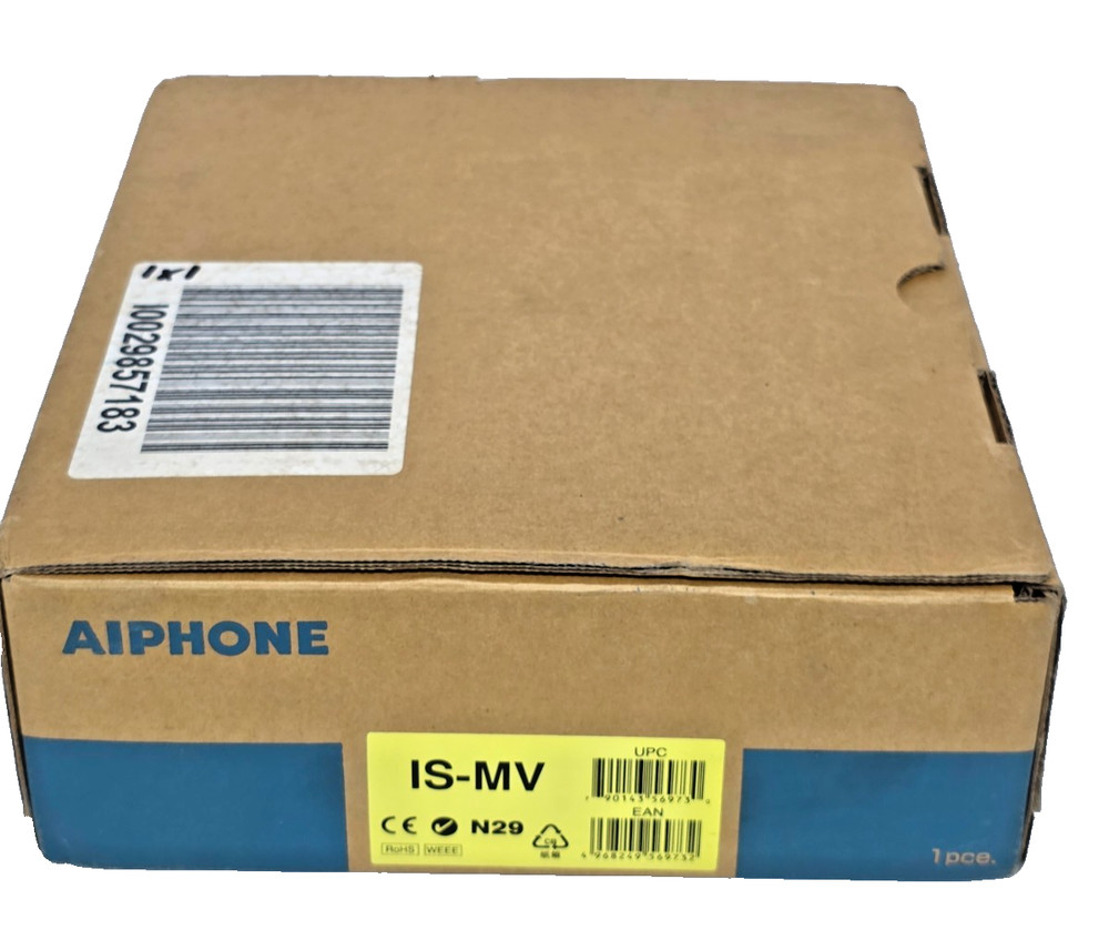 Aiphone IS-MV Video Intercom Master Station with Handset