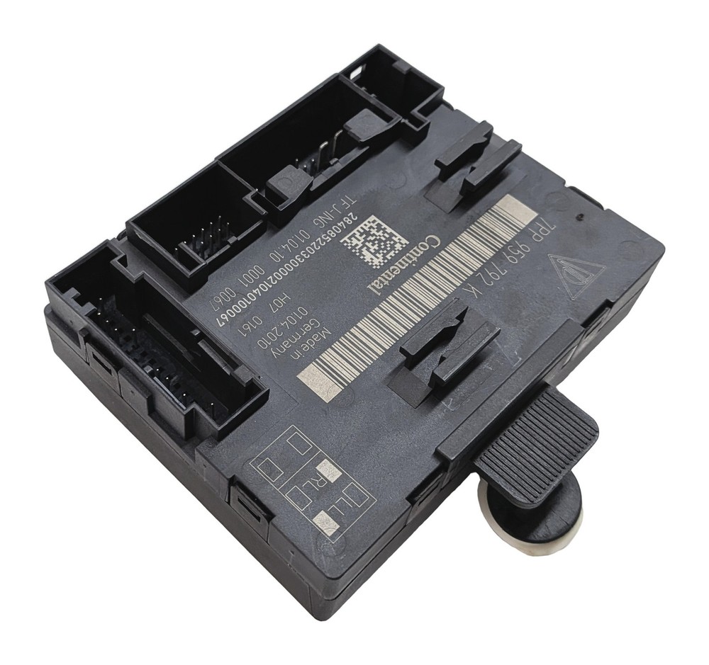 2011 PORSCHE CAYENNE (958) FRONT RIGHT PASSENGER DOOR CONTROL MODULE