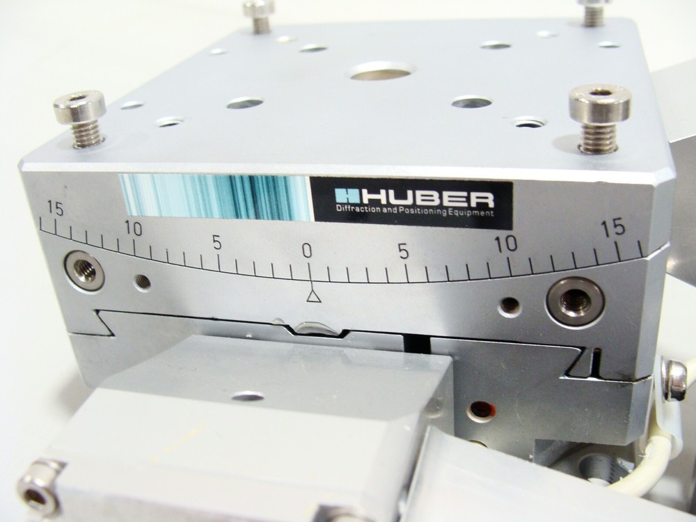 Huber 5203.10 2-Circle Segments Multi Axis Motorized Goniometer Rotation Stage