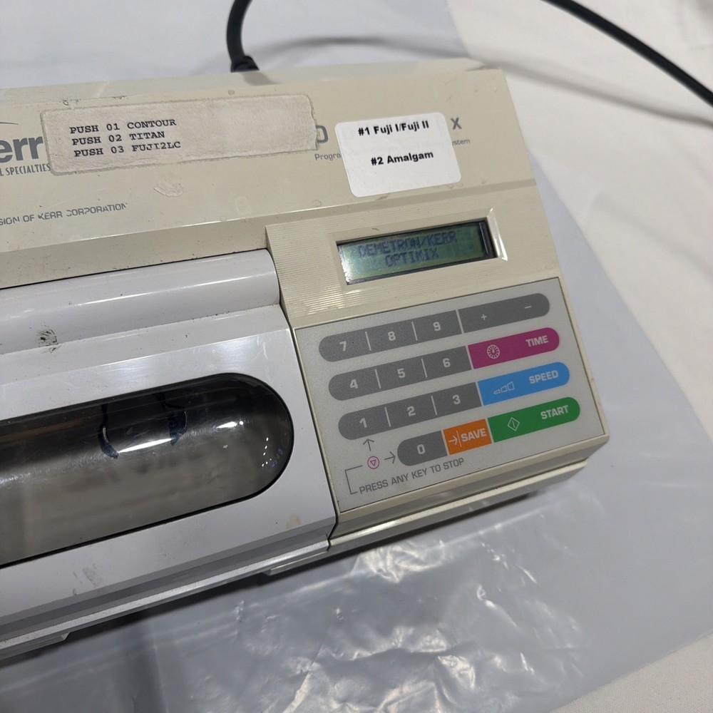 SDS KERR Demetron OptiMix 100 Dental Amalgamator Digital Mixing System