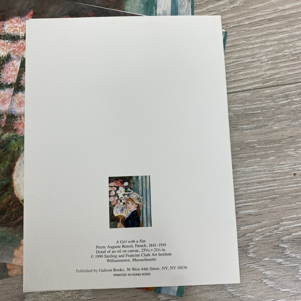 Renoir Notecards & Envelopes Lot
