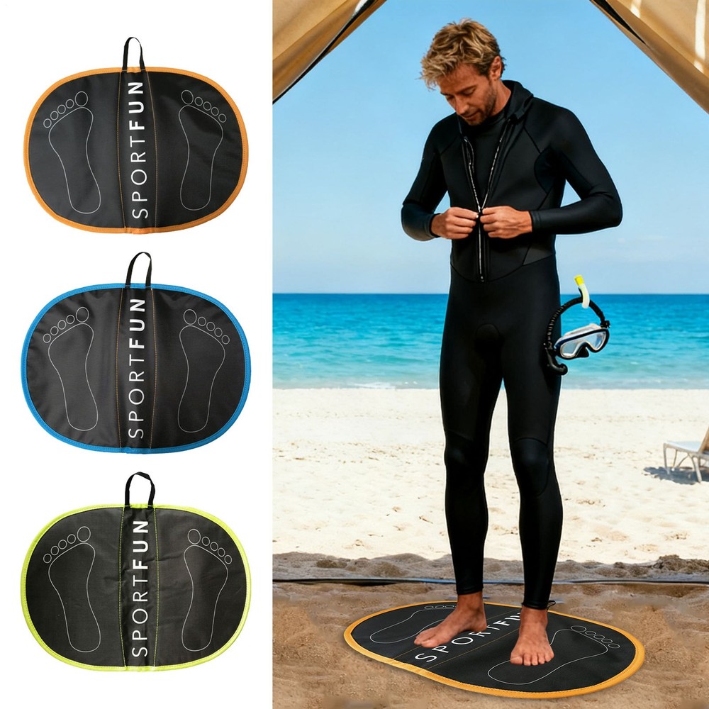 Wetsuit Changing Mat Waterproof Surfing Gear Foldable Surf Changing