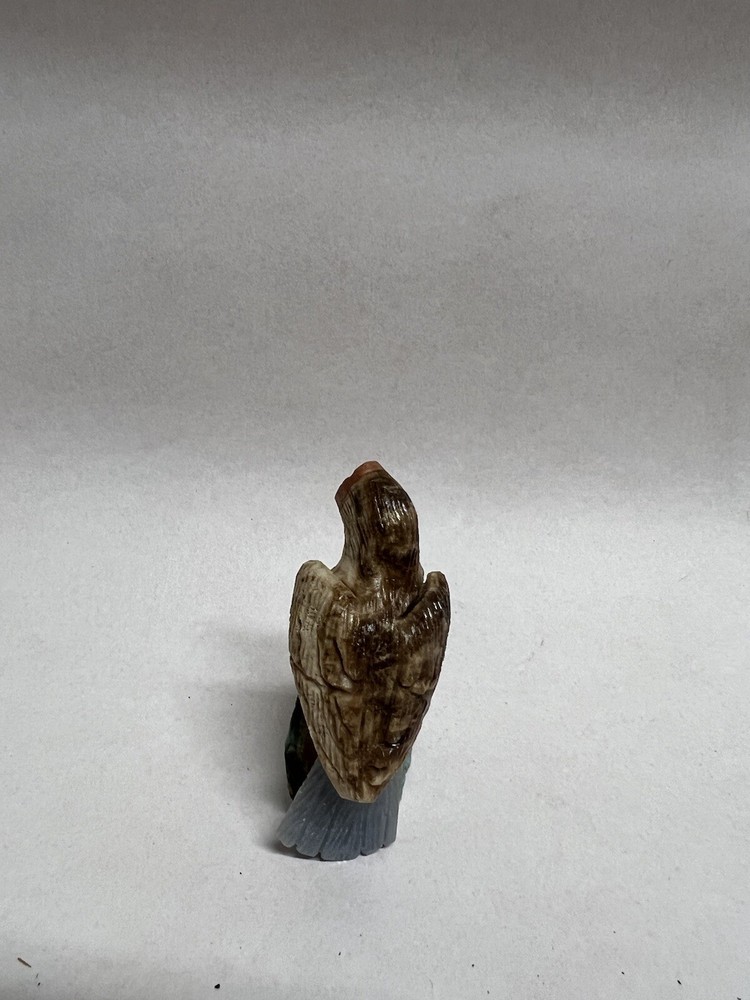 Vintage PARROT hardstone figure 2 1/2” tall