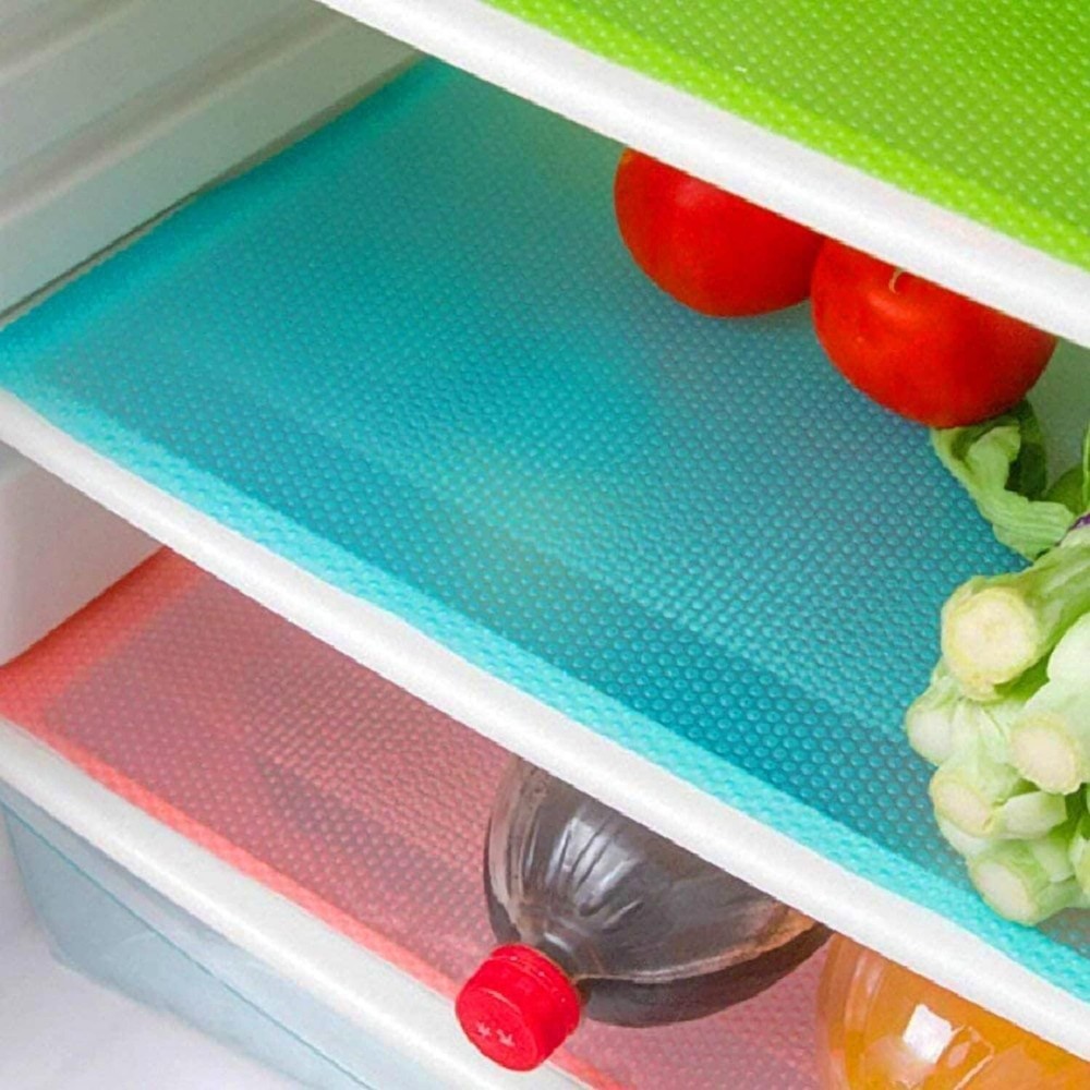 7 PCS Shelf Mats Refrigerator Liners