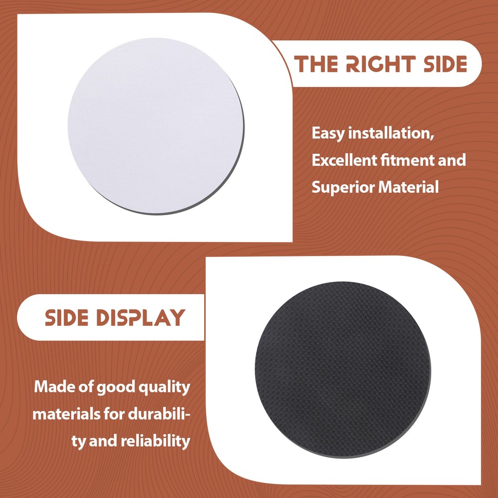 35Pcs Round Sublimation Blank Coasters Sublimation Blank Cup Mat4266