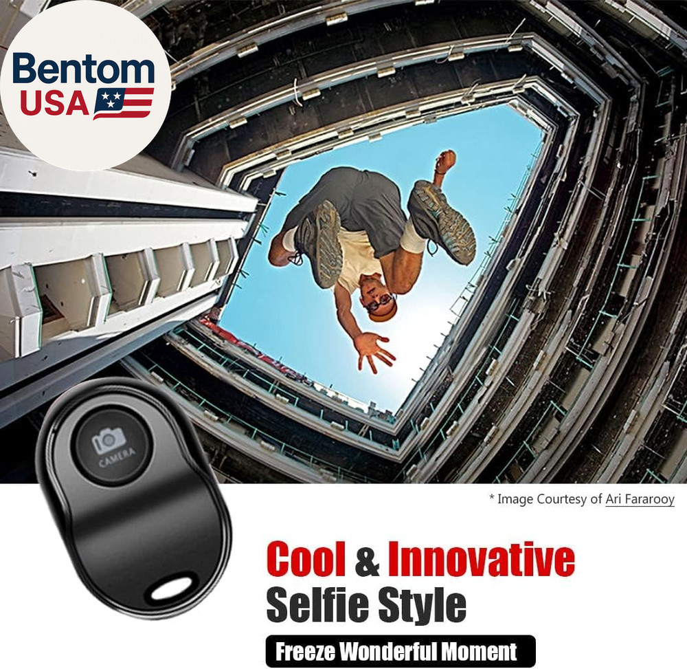 [Upgraded] Bluetooth 5.0 Remote Shutter for Iphone & Android Camera Wireless Rem