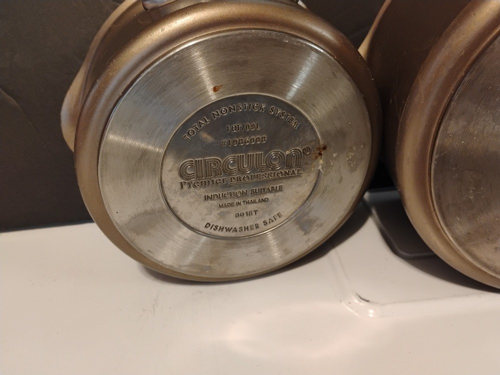 Circulon Premier Professional Hard-Anodized 4 Piece Pot Set $55