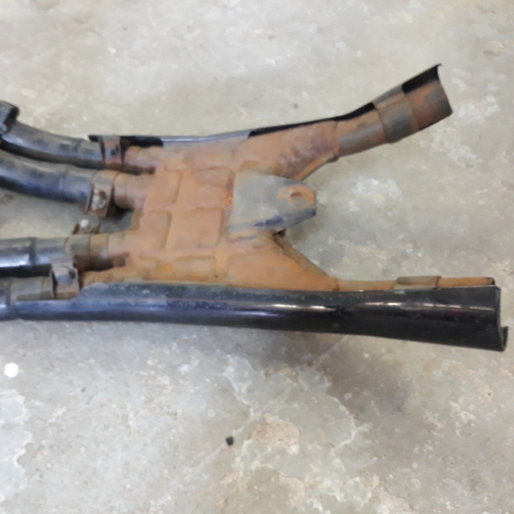 Yamaha Midnight Special Exhaust Headers and collector