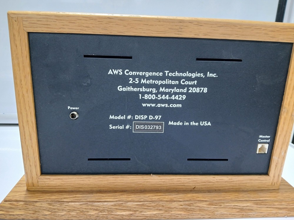 Weather Bug Network Appliance Tracking Station Data Logger Internet Transmitter