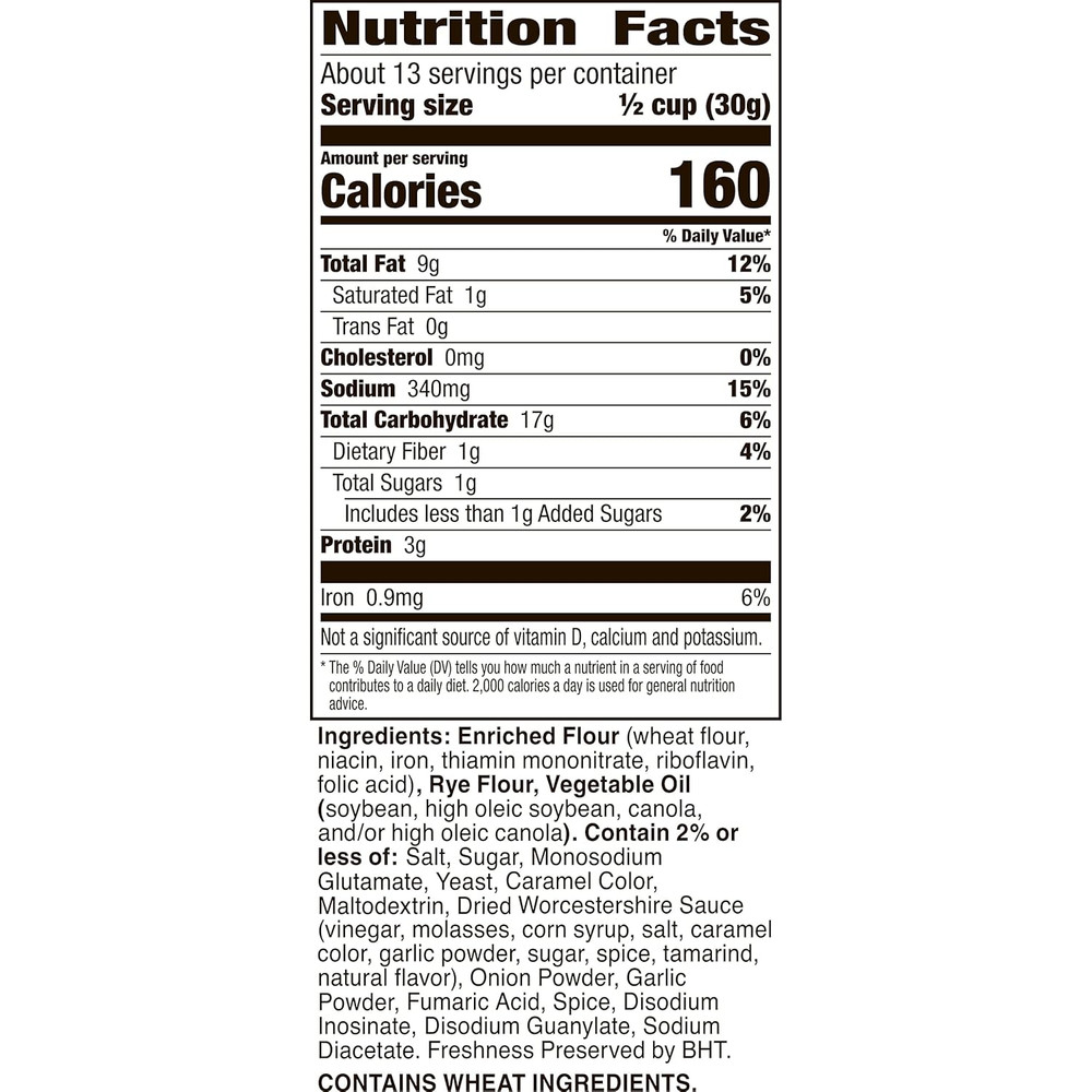 Special Request Garlic Rye Chips, Snack Bag, 14 oz