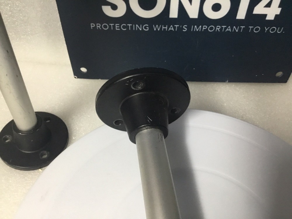 CCTV Security Camera Bracket W/ 12” Tall Wall /Ceiling Mount