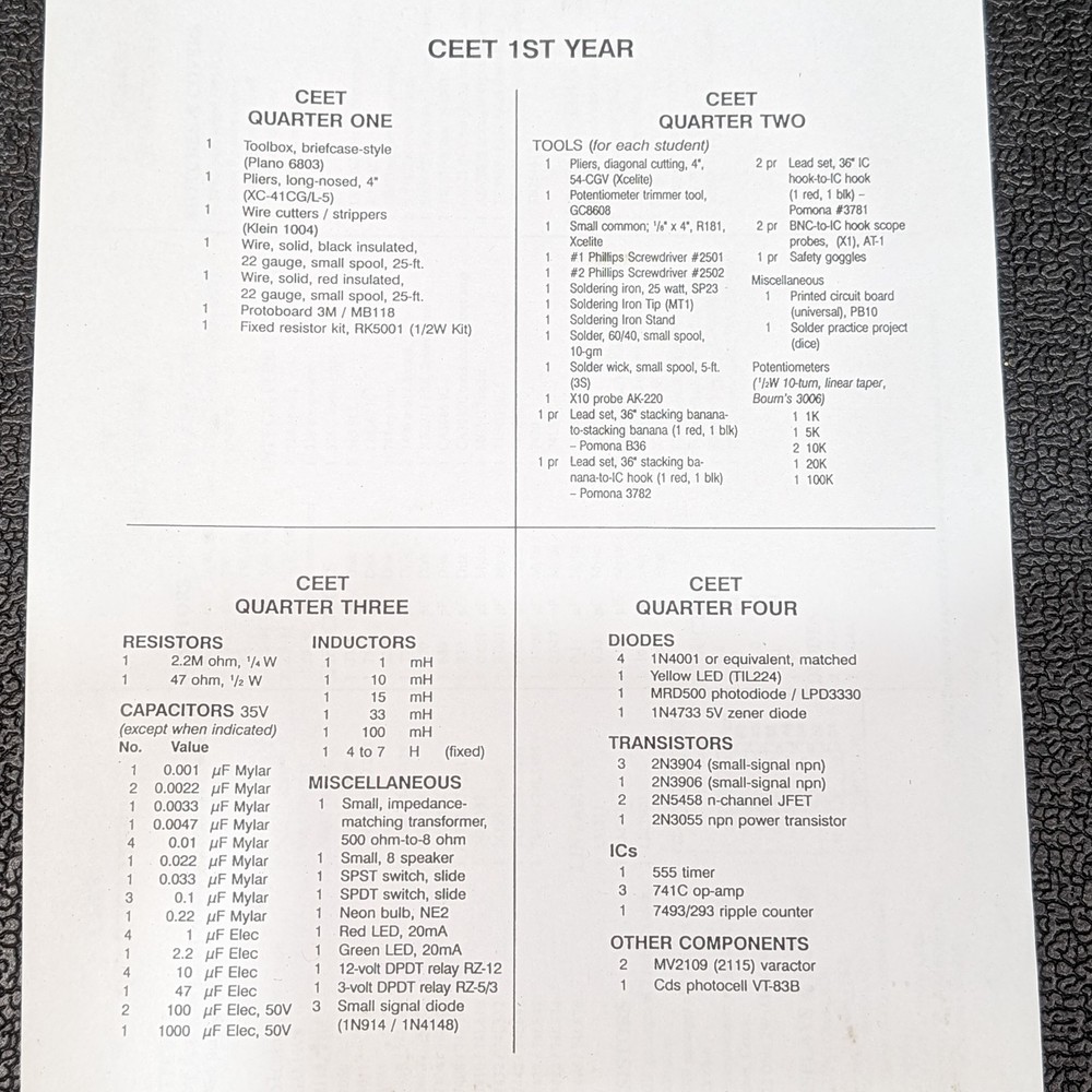 NEW Electronics Project Lot | Tools Weller Xcelite | Components Breadboard ICs