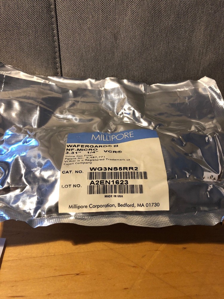 Millipore WG3NS5RR2 Inline Gas Filter