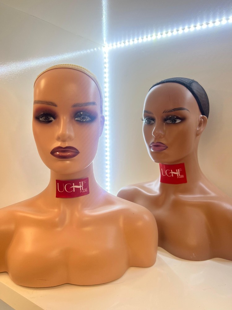 Premium mannequin head with shoulders | High Quality (Bulk Available)