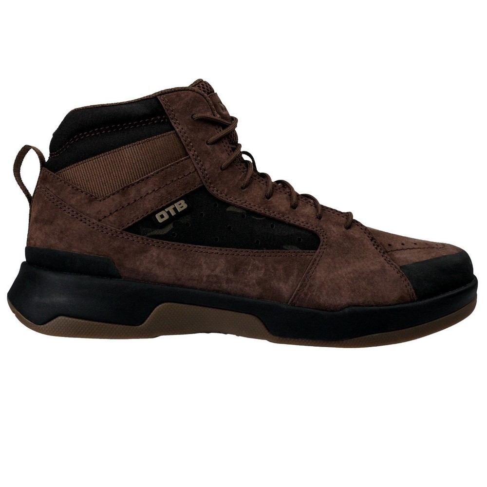 OTB Boots T-Kool #924 Mid Brown Suede Boot