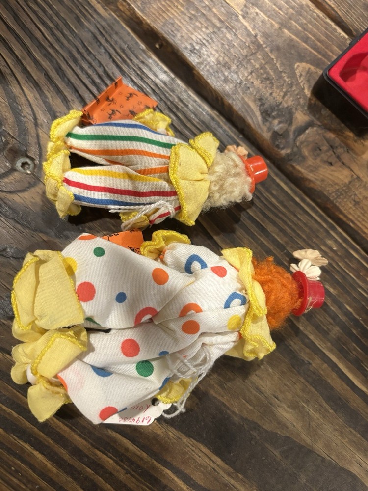 Clown Dolls. Maybe Porcelain