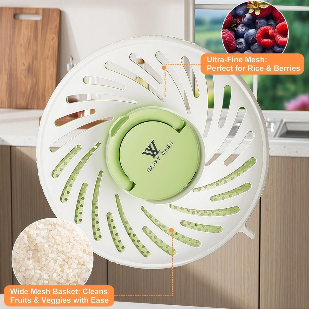 Fruit Storage Containers with Ice Tray - Strainers & Colanders 2-in-1 Fruit a...