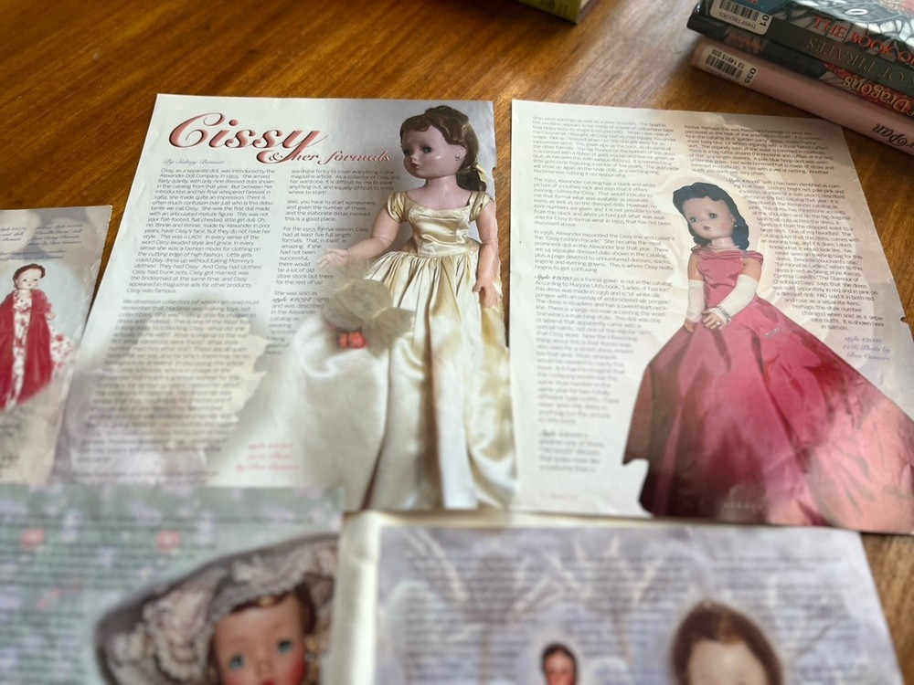 7Pg History Article Featuring MA Cissy Formal Gown Collection