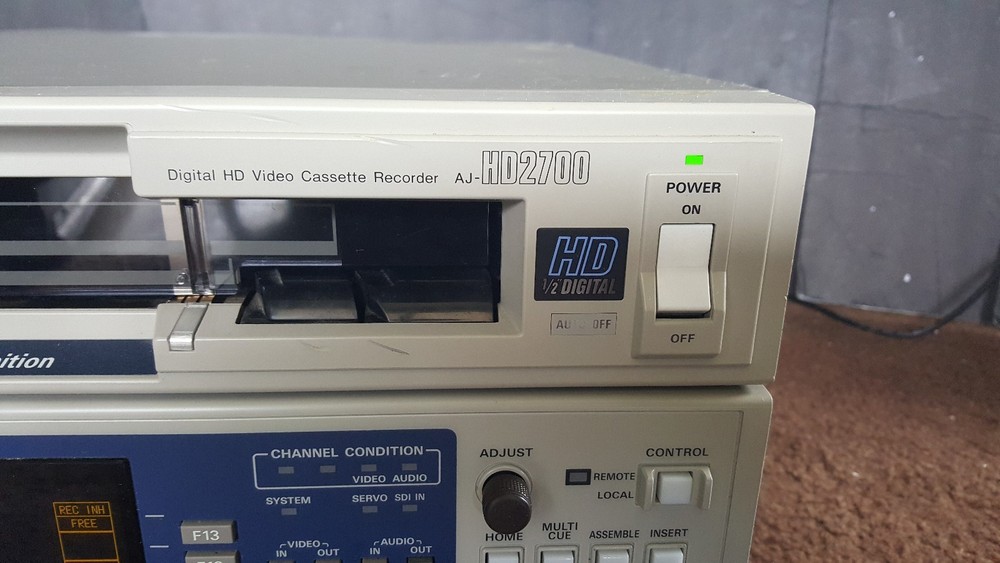 Panasonic AJ-HD2700 Digital HD Video Cassette Recorder & Player