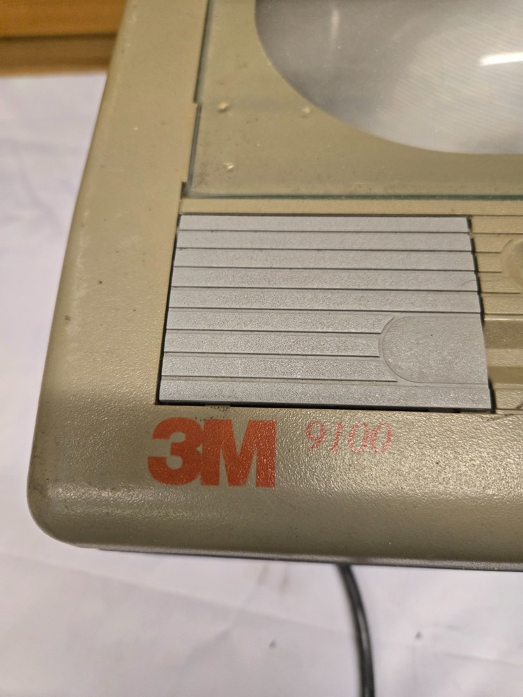 3M Overhead Projector 9100 Model Gray Tested Working Good Condition